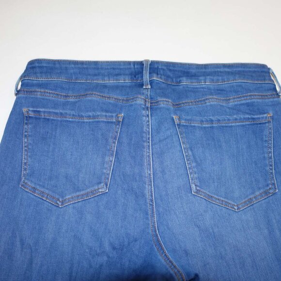Not Your Daughter's Women's Cropped Lift Tuck Jeans Size 12 Blue High Rise Denim - Picture 6 of 6